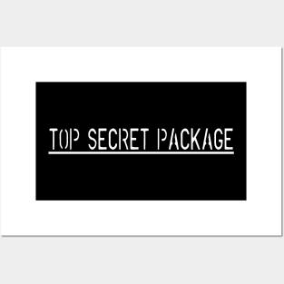 Top secret black Posters and Art